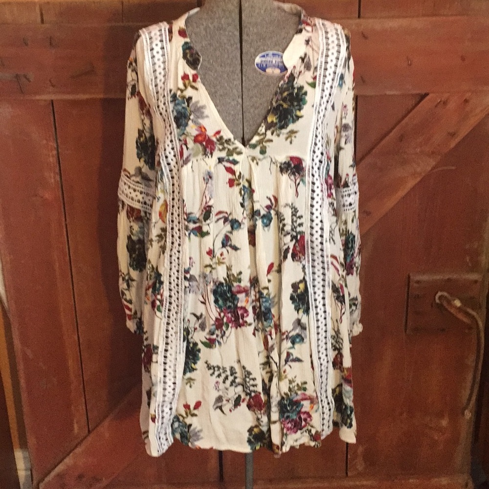 Pink diamond boho shirt